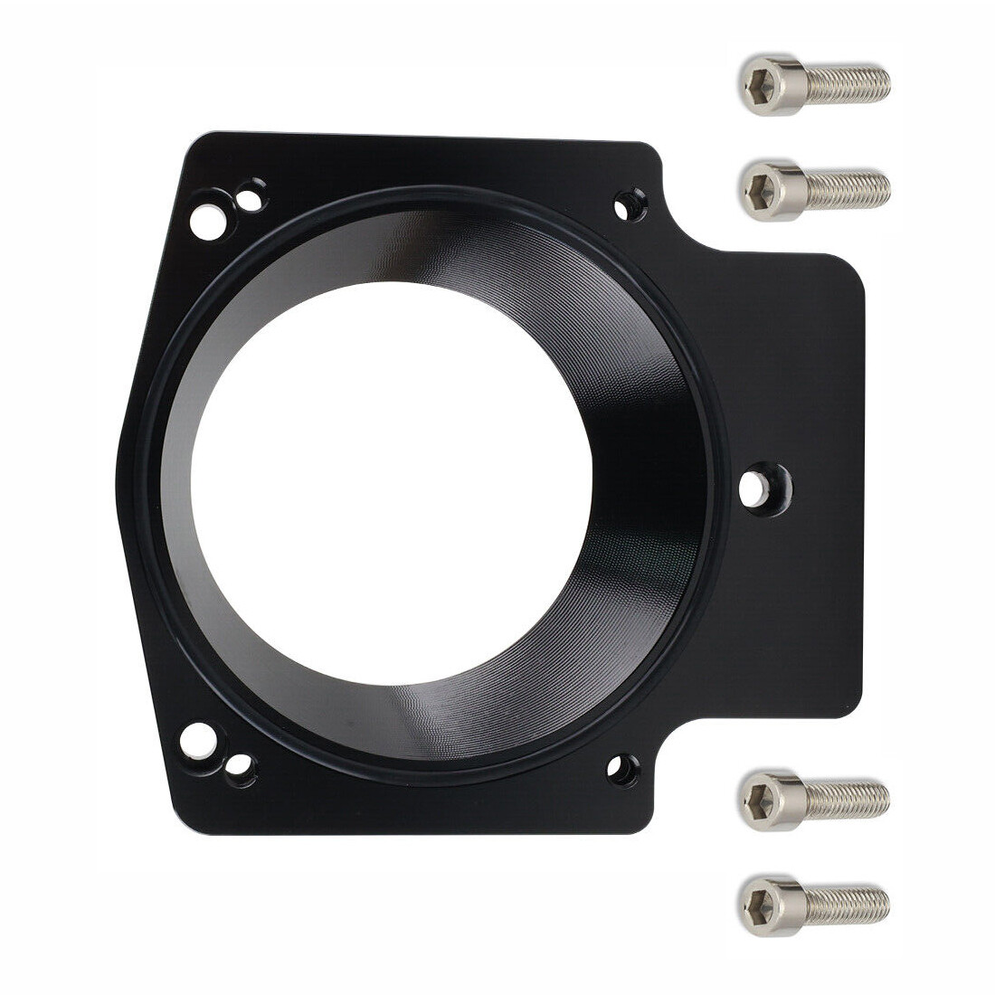 102mm 3 Bolt LS1 LS6 to 4 Bolt LS2 LS3 LS7 Throttle Body Adapter