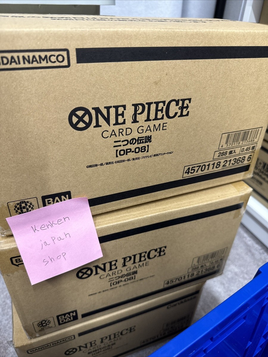 One Piece Card Game 3 Box Set OP -07 -08 -09 Booster Box Japanese