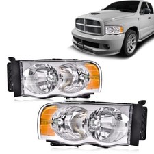 Fit For 2002-2005 Dodge Ram 1500 2500 3500 Amber Corner Headlights Left Right