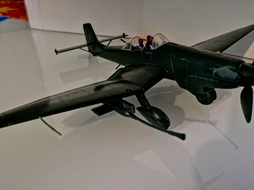 MONOGRAM scala 1/48 JU 87G-1 STUKA plastica no box raro - Immagine 4 di 4