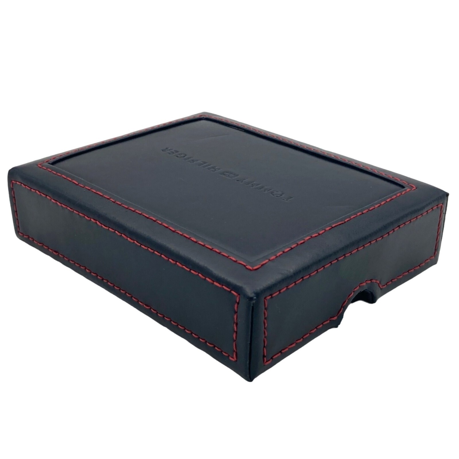 Tommy Hilfiger EMPTY Leather Mens Billfold Wallet Trifold Valet Gift Box Only image 6