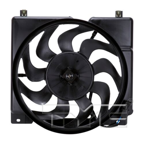 For 1995-1996 Jeep Cherokee 4.0L Dual Radiator and Condenser Fan Assembly TYC - Picture 1 of 5