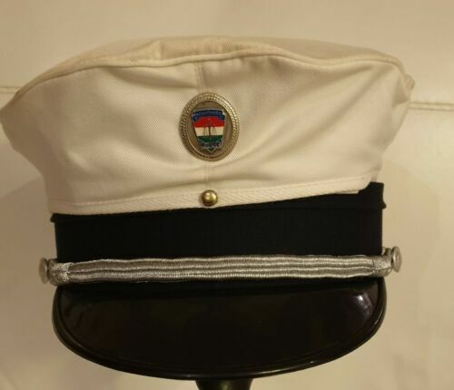 British Police Officer Cap - Black Wool/Melton Top Hat, Authentic UK Police Style 7 thumbnail image