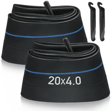 20x4 Fat Tire Bike Inner Tubes with Schrader Valve for Ebike Electric Bicycle