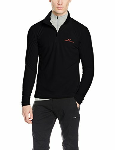 Black Crevice – da Uomo da Sci, Uomo, Skirolli, Nero/Rosso, M (m8r)