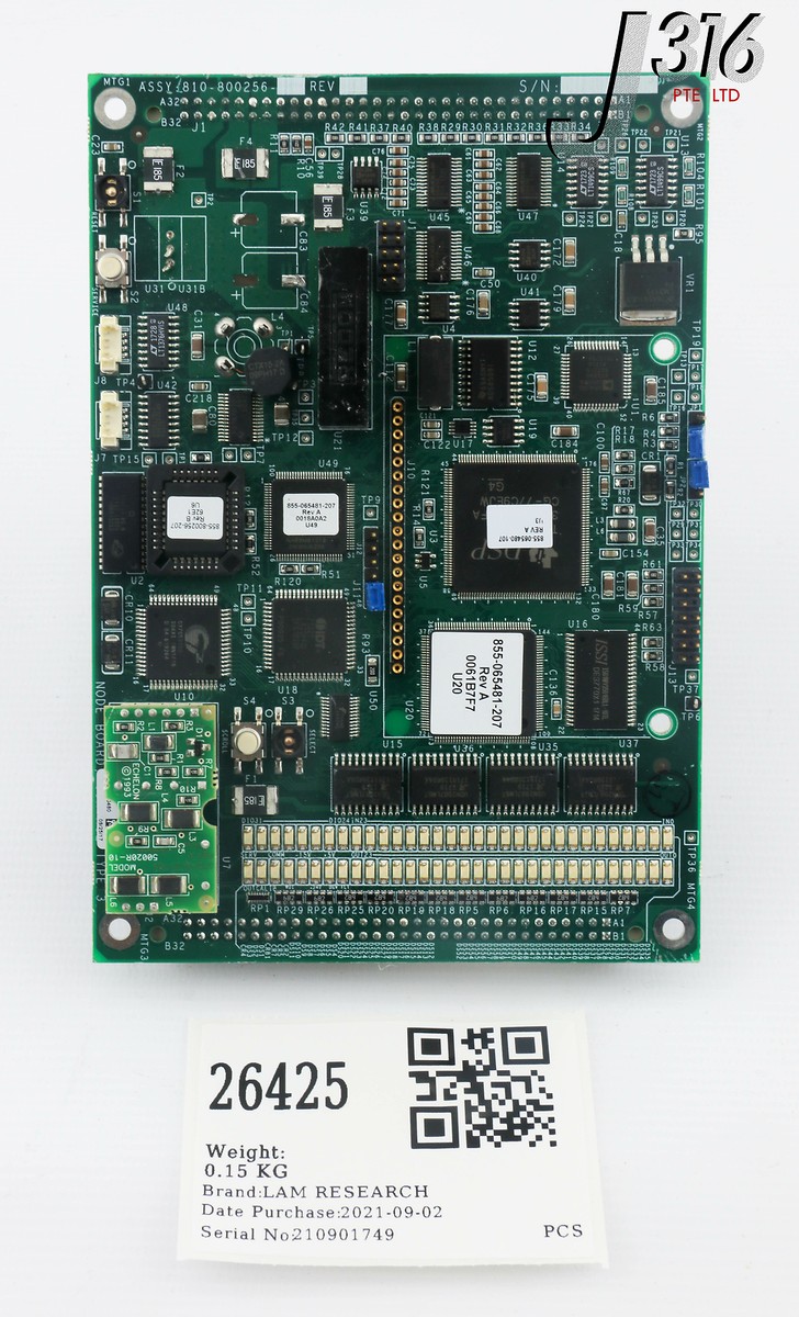 26425 LAM RESEARCH PCB NODE BOARD, CONTROL TYPE 3, 50020R-10 810