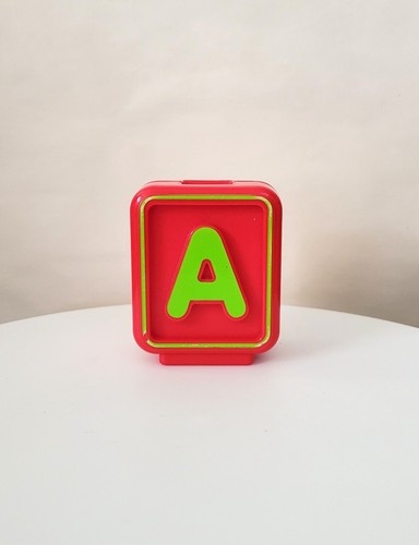 Vtech Alphabet Blocks Sit to Stand Train Replacement Block A / Apple