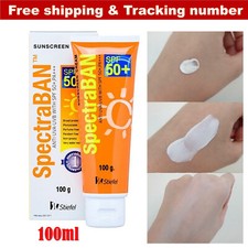 SpectraBan Anti UVA-UVB SPF 50 PA  Sunscreen Cream Waterproof 100g