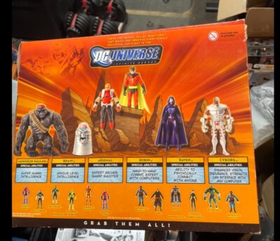 DC COMICS INFINITE HEROES,MALLAH'S REVENGE 6 FIGURE Pack, THE TEEN