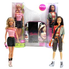 Año 2006 Fashion Fever Bonus Pack 12 Pulgadas Muñeca Set Barbie H0660 y KAYLA H0663