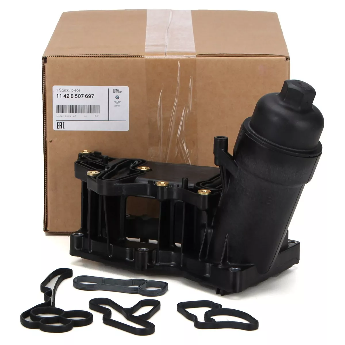 BMW Oil Filter Housing - Genuine BMW 11428507697 - F32 F36 F33 F34 