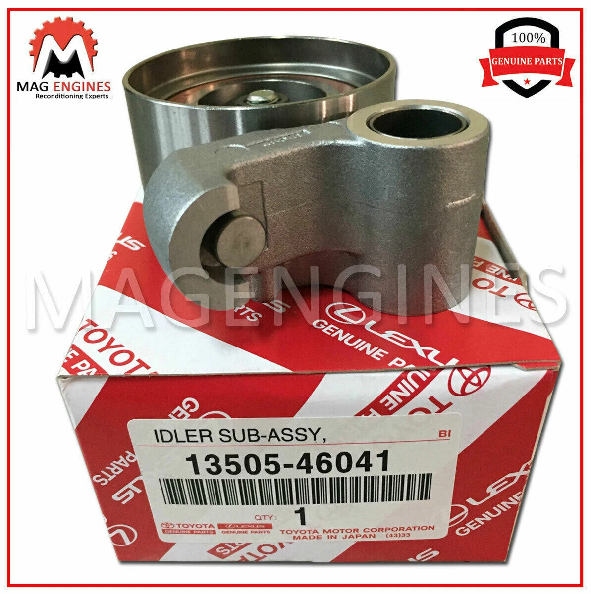 13505-46041 GENUINE OEM ENGINE TIMING BELT TENSIONER 1350546041 | eBay 