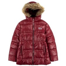 Levis Fur Puffer Girls Coat Jacket 14 Years RRP £90 BNWT