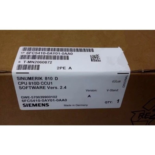 Siemens 6FC5 410-0AY01-0AA0 6FC5410-0AY01-0AA0 SINUMERIK 810 CCU1 module