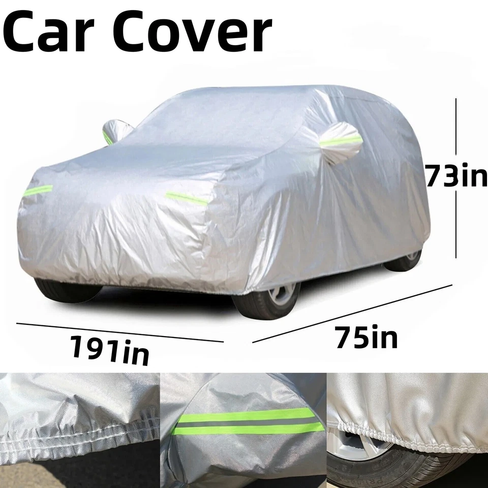 Cubierta impermeable apta para Volkswagen Tiguan Touareg protección contra todo tipo de clima Foto 2 de 4