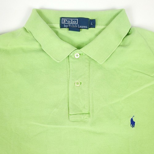 Blue Pony Short Sleeve Polo Shirt Large 