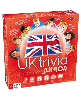 Junior UK Quiz Brettspiel von Tactic