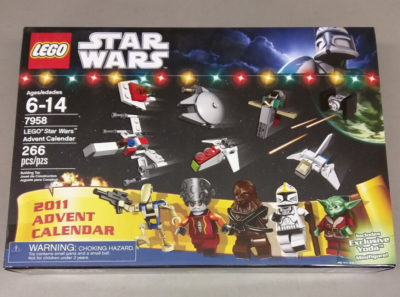 LEGO Star Wars 7958 Advent Calendar NEW Santa Yoda Nute Gunray
