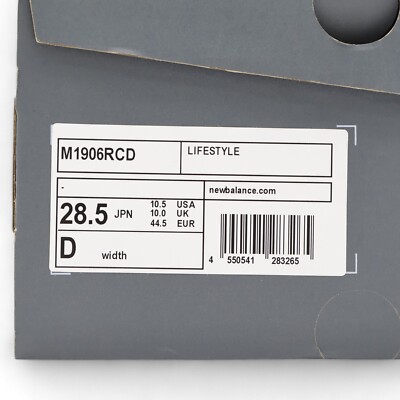 M1906RCD New Balance 1906R Silver Metallic Blue Team Royal Black