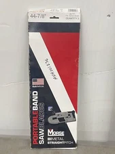 3 Pack, MK Morse ZWEP4424W 44-7/8 in. x 24 TPI Bi-Metal Portable Band Saw Blades