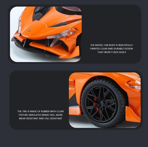 1:24 Apollo Project EVO Model Super Sport Racing Car Diecast Toy Vehicle Light - Bild 23 von 27