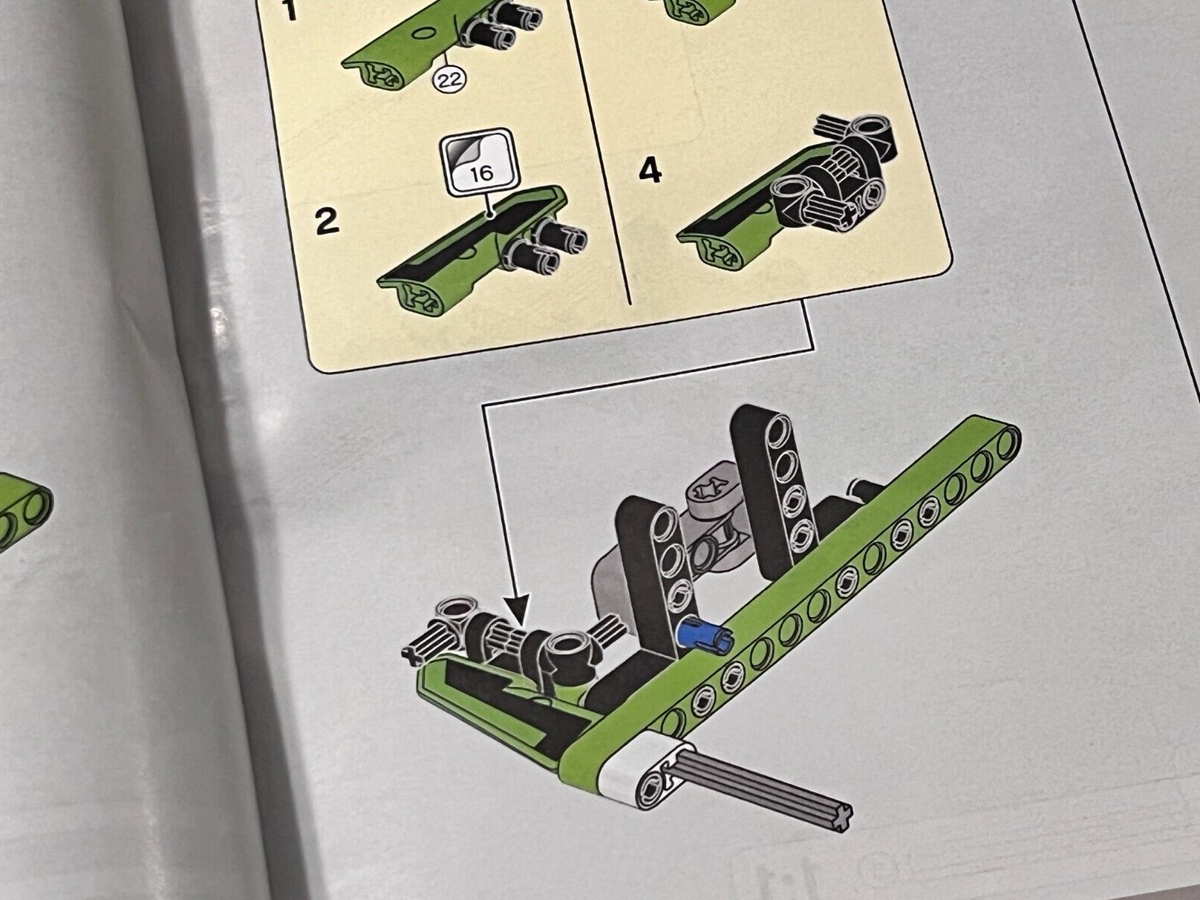LEGO Technic Ford Mustang Shelby GT500 (42138) Instructions Manual