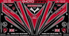 Suzuki GSX S1000F 1000F 2015 - 2020 Fairing Paint Protector Gel Protection Decal