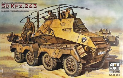 AF35263 AFV Club German Panzerfunkwagen Sd.Kfz.263 8-Rad Bausatz 1:35