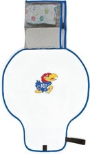 Kansas Jayhawks Changing Pad On The Go COZY COVER Little Scholars 20