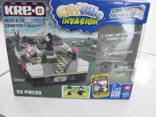 KREO & SUPER BLOX 3 SETS CARNIVAL CANON LAUNCH ,CEMETERY HEIST POLICE TRANSPORT - Picture 3 of 7
