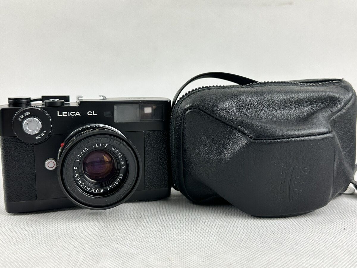 LEICA CL Film Camera Summicron C 40mm f2 Lens ~ with Leitz LEICA CL Film Camera Summicron C 40mm f2 Lens ~ with Leitz