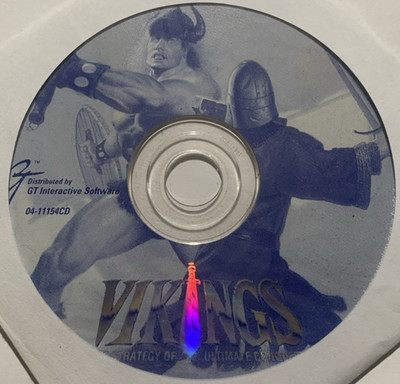 Vikings   The Strategy of Ultimate Conquest! (PC, 1996)   Disc Only!!! Fast Ship