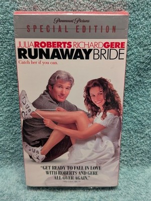 Runaway Bride VHS 1999 Special Edition Julia Roberts Richard Gere NEW SEALED