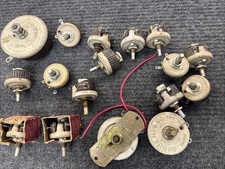 Huge Ohmite Wirewound Rheostat Potentiometer OHM Mixed Models Bulk Lot Ham