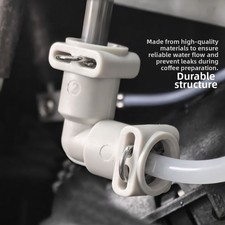 L Shape Water Line Connector for Coffee Machines Including Dr Coffee and Kalerm