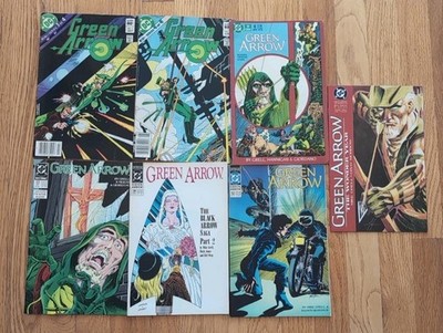 Lot Of 7 GREEN ARROW Comics 3 4 (1983) 4 17 36 52 (1988-1991) 2 (1993)