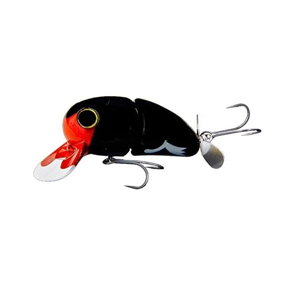 Jackal Hige Prima Black swan Bass fishing lure from Stylish anglers Japan FS