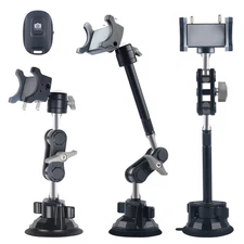 Universal Ball Head Arm for Phone 360 Adjustable Car Suction Phone Holder wit...
