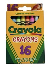Vintage 1997 Crayola Crayons 24 Multicolor Pack Made in USA Binney & Smith New