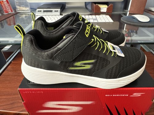 Skechers Jungen GO Run 400 V2 - Goltran schwarz/gelb Gr: 3 (405095L/BKYL) - Bild 13 von 16
