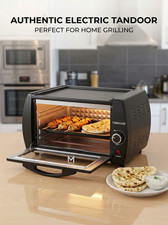 Mini Electric Tandoor Oven Chapati Naan Seekh Kebab Indoor Grill Pizza Cooker