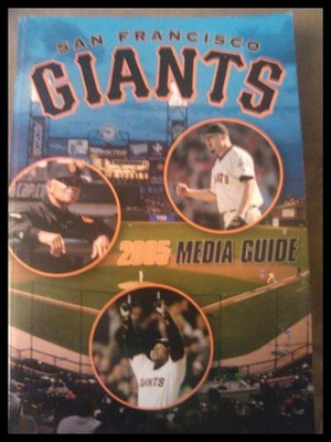 San Franciaco Giants 2005 Media Guide