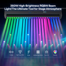 480W 4in1 Wall Washer Light 24LED Swing Dot Beam Wall Washer Light DJ Party Show