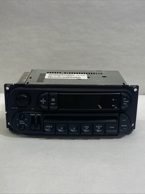 P05091556AH 2002-07 CHRYSLER JEEP DODGE AM/FM Radio CD Player OEM