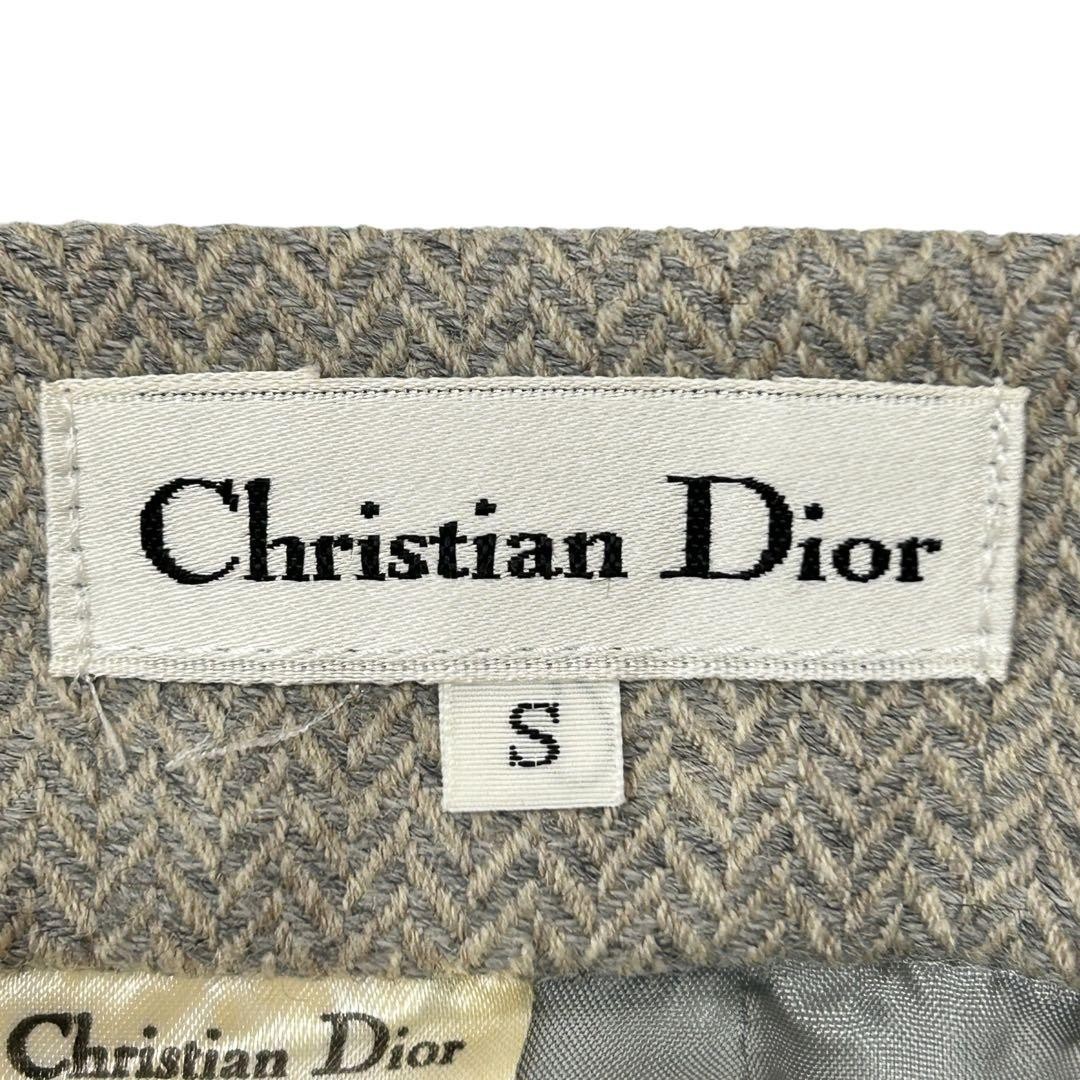 USED CHRISTIAN DIOR HERRINGBONE PATTERN TIGHT SKI… - image 7