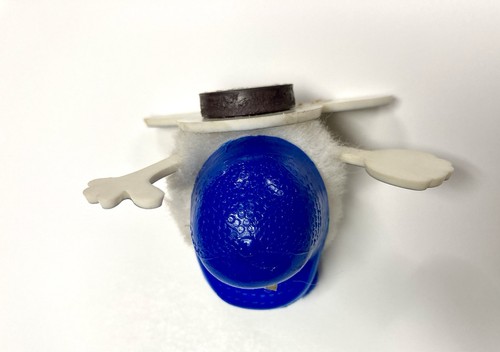 Toronto Blue Jays Vintage MLB Baseball Fridge Magnet Plastic Fuzzy Googly Eyes - Picture 9 of 12