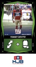 2025 UNO Elite Alt Jerseys Edition - Green Tommy DeVito #041 New York Giants