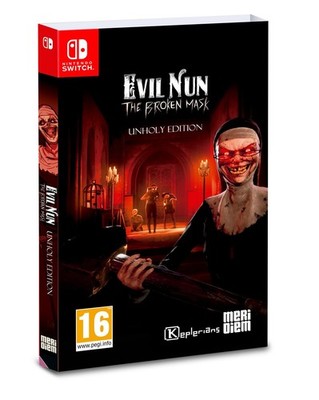 Evil Nun: The Broken Mask Unholy Edition Switch New Sealed (2024 Action/Horror)