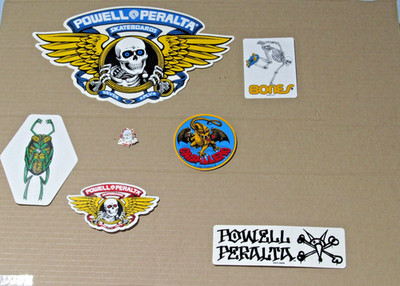 Powell Peralta Skateboarding Stickers , Lapel pin Ripper Label Lot79