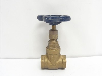 252608 Old-Stock; Nibco NL0J006 Bronze Gate Valve T-113; 1/2NPT; Non-Rising